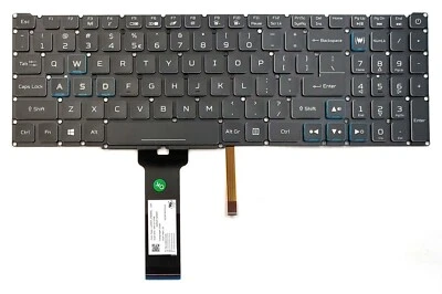 New Acer Predator Helios 300 PH315-52 PH315-53 Keyboard US RGB Colorful Backlit - Image 1 of 3