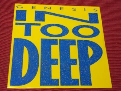 Genesis:  In Too Deep  orig  EX+  7" - Image 1 of 4