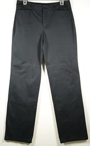 Pantalón Dockers Negro Metro Ajuste Individual Tiro Medio Talla 8 Largo - Imagen 1 de 6