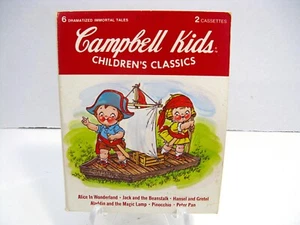 Campbell Kids Children's Classic 2 Cassettes 6 Classic Tales - Picture 1 of 3