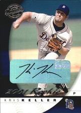 2001 (TIGERS) Donruss Class of 2001 Rookie Autographs #114 Kris Keller/250