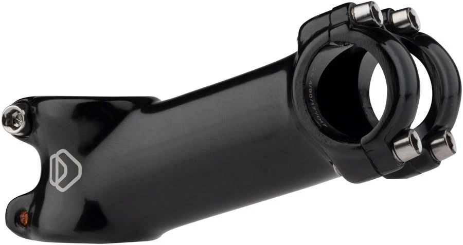 Dimension 25.4mm Alloy Handlebar Stem 90mm +17/-17 Deg Black Aluminum - Image 1 of 1