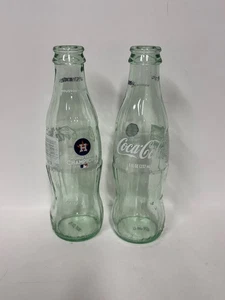 Houston Astros World Series Champions Coca Cola Bottle 2017 8 oz (2) - Picture 1 of 5