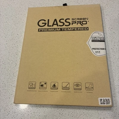 Paquete de 2 protectores de pantalla de vidrio templado HD para iPad 2 3 4 Air Pro 9,7" pulgadas Foto 1 de 4