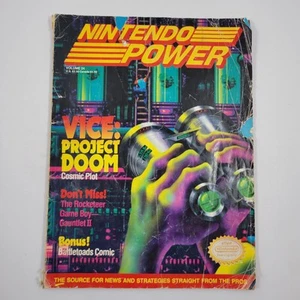Nintendo Power Volume 24 NO POSTER- May 1991 Vice: Project Doom - Vintage - - Picture 1 of 17