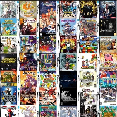 Games Combo Multi Cartridge SDHC Flash Card for Nintendo DS NDS 3DS 3DSXL Game