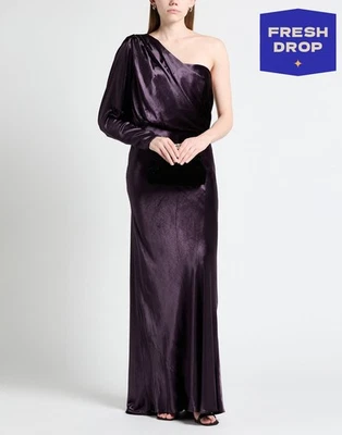 PVP €2600 ZIMMERMANN Ilustración Vestido Asimétrico AU1 US6 UK10 M Mezcla Seda Foto 1 de 4