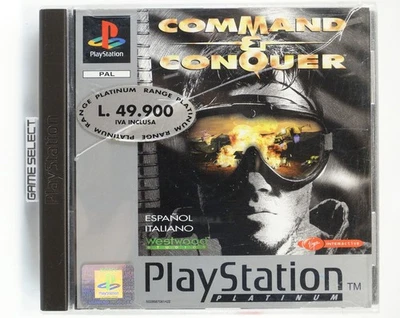 COMMAND & CONQUER 1 PLAYSTATION 1 2 3 ONE PS1 PS2 PS3 PSX PAL ITALIANO ORIGINALE - Bild 1 von 4