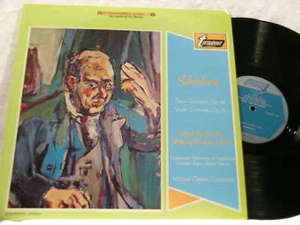SCHOENBERG Piano & Violin Concerto Alfred Brendel Wolfgang Marschner LP - Imagen 1 de 1