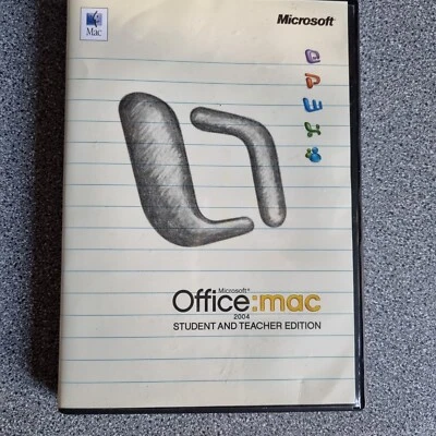 Microsoft Office For Mac 2004 With CD keys - Power Mac G3 G4 G5 - Image 1 of 4