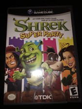 Shrek: Super Party (Nintendo GameCube, 2003) Complete Manual Tested Works CIB