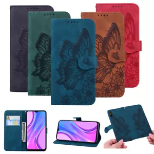 Retro Leather Case Wallet Flip Cover For Xiaomi Redmi 10 9AT 9T Note 11T 10S 9S - Picture 1 of 17