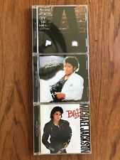 Michael Jackson CD Lot Off The Wall Thriller Bad Special Edition Bonus Tracks