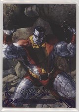 2018 Upper Deck Marvel Masterpieces Level 2 Epic Purple 132/199 Colossus #60 x9h