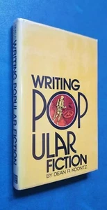 SIGNED Writing Popular Fiction DEAN KOONTZ 3rd Print 1979 Hardcover DJ Rare! - Picture 1 of 6
