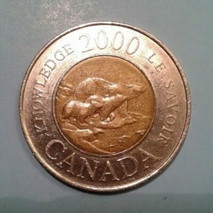 Canada 2 Dollars coin 2000 - Picture 1 of 2