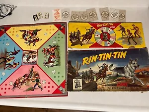 Vintage 1955 The Adventures of Rin-Tin-Tin Board Game Parts Pieces Game Board - Picture 1 of 9