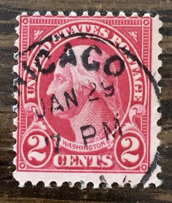 Collectible U.S. GEORGE WASHINGTON 2c  Red  Very Rare - Image 1 of 4