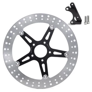 13" Big Brake Front Rotor Kit for Harley Softail 2000-14 Deluxe Fat Boy Heritage - Picture 1 of 9