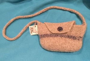 Nan’s Knits Handcrafted In Vermont Wool Purse Handmade - Bild 1 von 8
