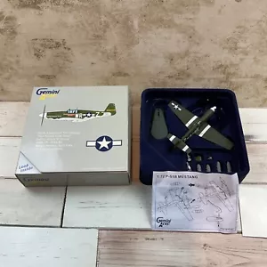 GEMINI ACES NORDAMERICAN P-51 B MUSTANG ""HUN HUN HUN HUN HUN FROM TEXAS"" 1:72 DICAST - Foto 1 di 4