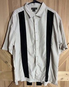 Vintage 2003 Montage Collection Men’s Button Up Bowling Style Cuban Shirt XXL - Picture 1 of 8