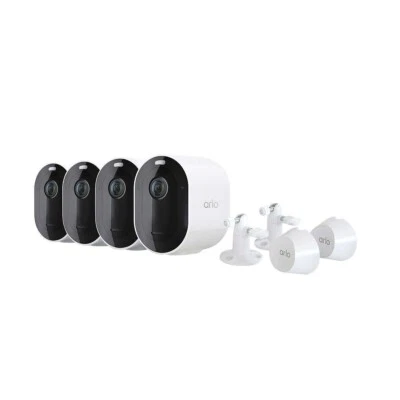 Paquete de 4 focos Arlo Pro sistema de seguridad para cámara sin cables paquete de audio bidireccional Foto 1 de 4