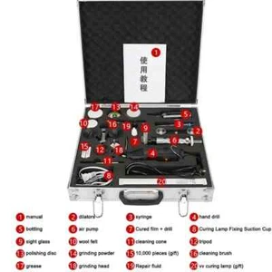 Kit de herramientas de reparación de grietas accesorios profesionales brocas de reparación de parabrisas - Imagen 1 de 8