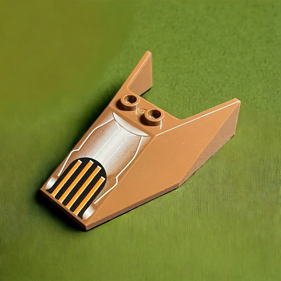 brown Lego part - Star Wars ship front- combined shipping(STAR5) - Imagem 1 de 1