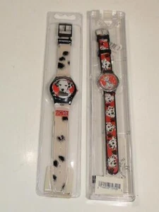 Disney Store 101 Dalmatians Wristwatch + Generic Dalmatians Watch Unused/Package - Picture 1 of 3