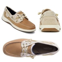 women's rosefish sparkle boat shoe