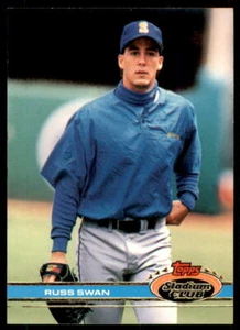 1991 Stadium Club Russ Swan Seattle Mariners #577 - Picture 1 of 2