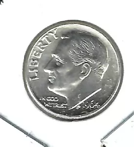 1964-D Denver Silber Brilliant unzirkulierter Roosevelt Dime! - Bild 1 von 2