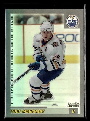 2000 O-Pee-Chee Chrome OPC Refractor #58 Todd Marchant Oilers - Image 1 of 2