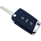 Genuine VW Golf MK7 2012-2021  3 Button Key Fob Remote Volkswagen HU66