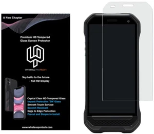 Protector de pantalla Kyocera DuraForce Ultra 5G 9H vidrio templado inalámbrico ProTech - Imagen 1 de 4