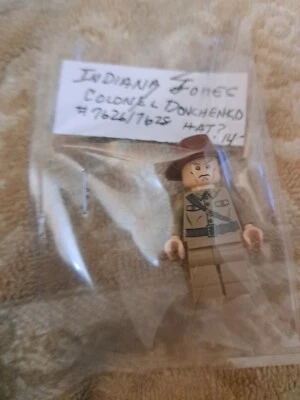 LEGO Colonel Dovchenko minifigure 7626 7628 Indiana Jones mini figure  - Image 1 of 3