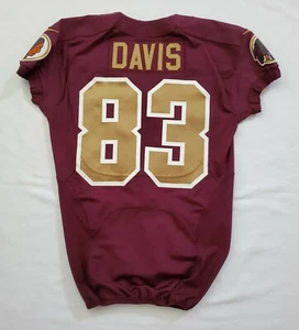 #83 Fred Davis of Washington Redskins NFL Game-Issued Alternate Jersey - 05557 - Bild 1 von 7