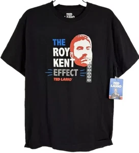 Ted Lasso Graphic T-Shirt Adult Size M The Roy Kent Effect Cotton Black NWT - Picture 1 of 7