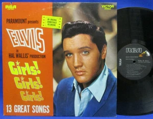 LP ELVIS PRESLEY - GIRLS! GIRLS! GIRLS! / 1976 RE USA BLACK RCA-VICTOR LSP 2621 - Picture 1 of 4