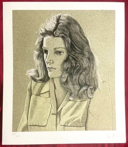 Lucian Freud Lithograph COA Original Signed Numbered - (Francis Bacon) - Picture 1 of 11