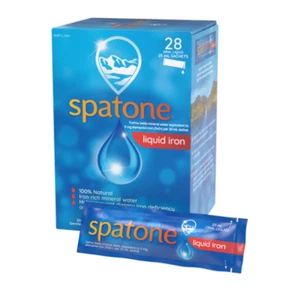 Spatone 100% Natural Liquid Iron Supplement 25mL x 28 Sachets - Picture 1 of 3