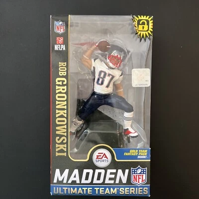 NFL EA Sports Madden 19 Rob Gronkowski Ultimate Team Serie 2 Figura Nueva Foto 1 de 4