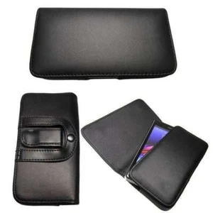 caseroxx Quertasche für Sony Xperia Z1 in schwarz aus Kunstleder - Bild 1 von 1