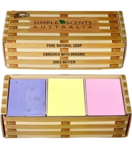 Assorted 6 PCS Scented Natural Soap Bars, Assorted Floral Essence, 3.5oz Each230 - Picture 1 of 7