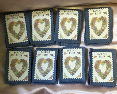 8 карточек с подсчетом очков Bridge ручной работы - Изображение 1 из 4