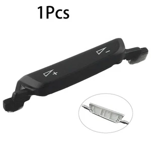 Useful Switch Button Cover Volume Button Cover Black Steering Wheel 1 Pc - Picture 1 of 12