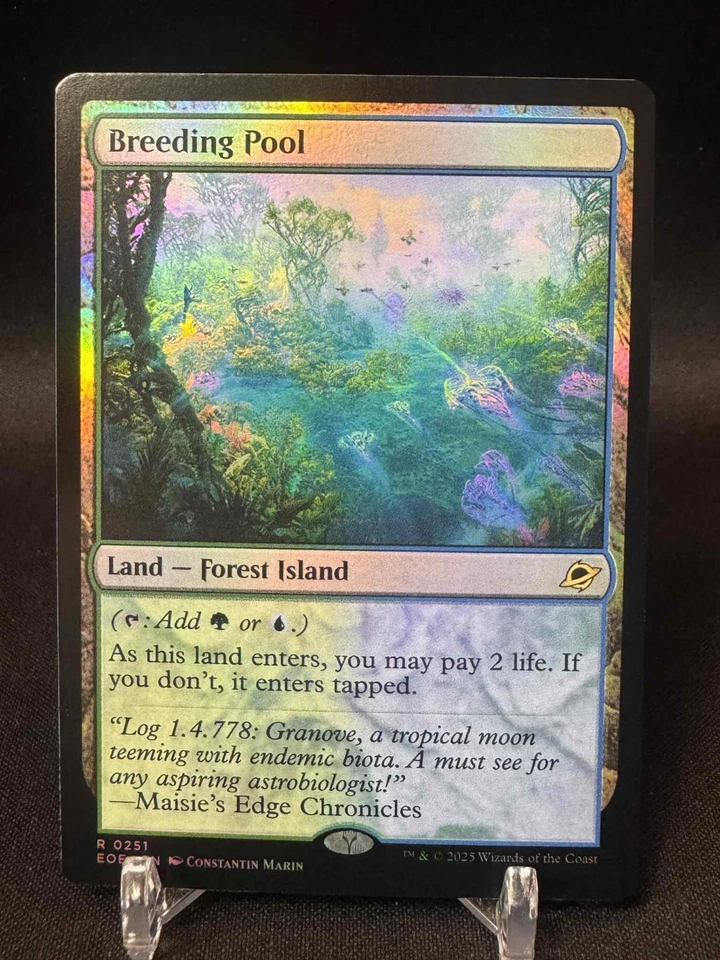 🌈 Breeding Pool - FOIL - MTG Edge of Eternities - NM - Image 1 of 1
