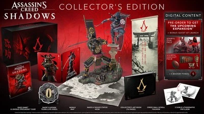 ✅FREE SHIPPING✅ BRAND NEW PS5 Assassins Creed Shadows Collectors Edition - Image 1 of 2