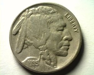 1935-S BUFFALO NICKEL VERY FINE VF NICE ORIGINAL COIN BOBS COINS FAST 99c SHIP - Picture 1 of 2